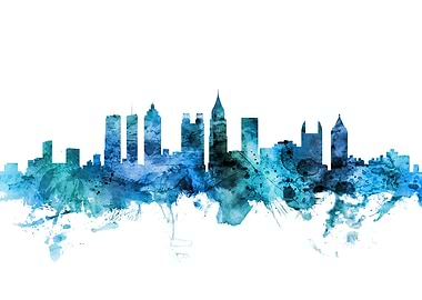 Atlanta Georgia Skyline
