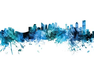 Calgary Canada Skyline