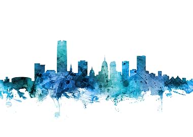 Oklahoma City Skyline