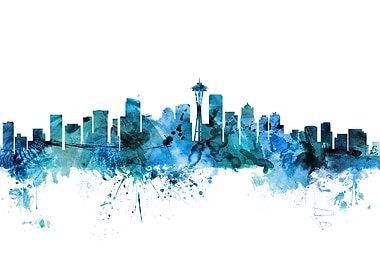Seattle Washington Skyline