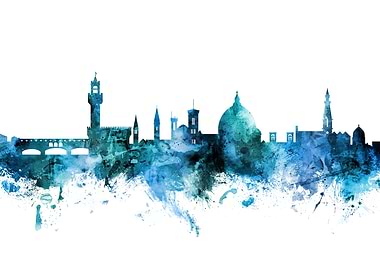 Florence Italy Skyline