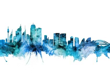 Sydney Australia Skyline