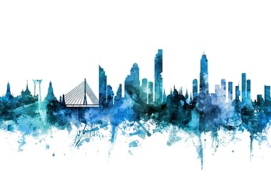 Bangkok Thailand Skyline