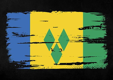 Saint Vincent Gren Flag