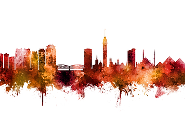 Cairo Egypt Skyline