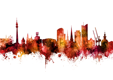 Dortmund Germany Skyline