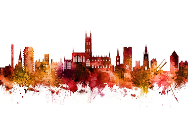 Gloucester England Skyline