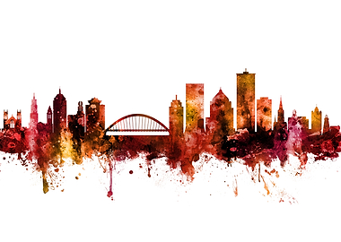 Rochester New York Skyline