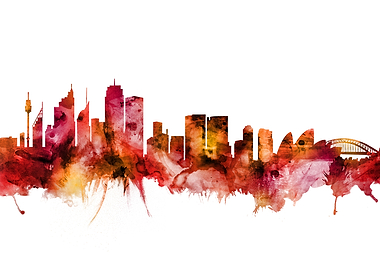 Sydney Australia Skyline