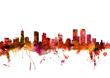 Denver Colorado Skyline