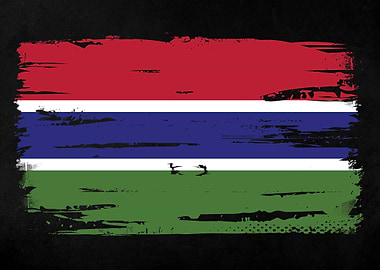 Gambia Flag