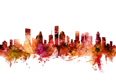 Houston Texas Skyline