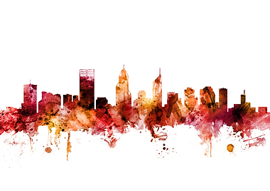 Perth Australia Skyline