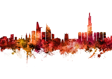 Ho Chi Minh City Skyline