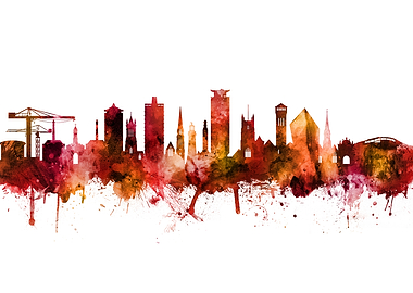 Plymouth England Skyline