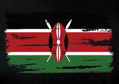 Kenya Flag