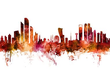 Abu Dhabi Skyline