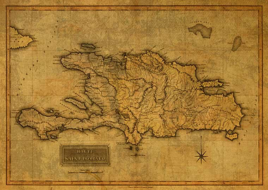 Haiti Saint Domingo 1820