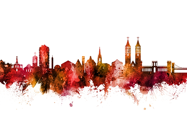 Kassel Germany Skyline