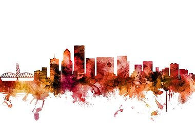 Portland Oregon Skyline