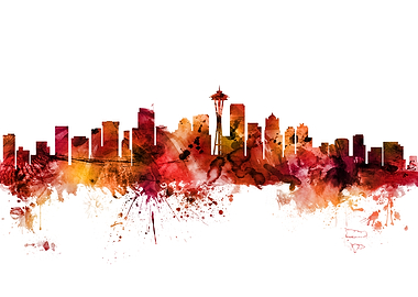 Seattle Washington Skyline