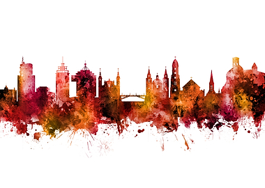 Ljubljana Solvenia Skyline