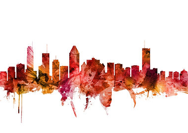 Montreal Canada Skyline