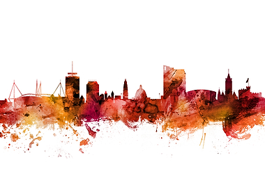 Cardiff Wales Skyline