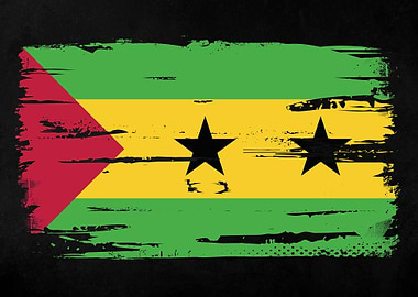 Sao Tome and Principe Flag