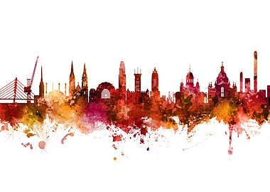 Helsinki Finland Skyline