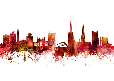 Coventry England Skyline