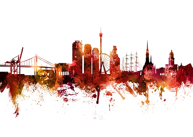 Gothenburg Sweden Skyline