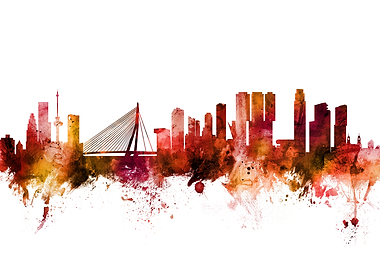 Rotterdam Skyline