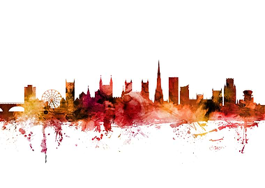 Bristol England Skyline