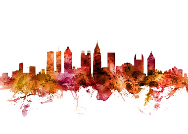 Atlanta Georgia Skyline