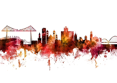 Middlesbrough Skyline