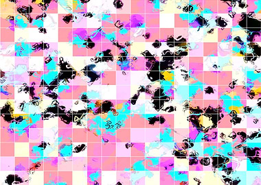 geometric square pattern