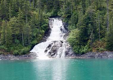 Alaska Waterfall
