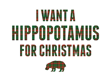 Hippo for Christmas