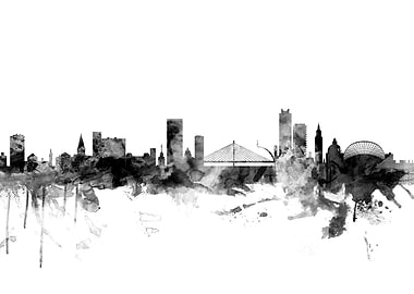 Liege Belgium Skyline