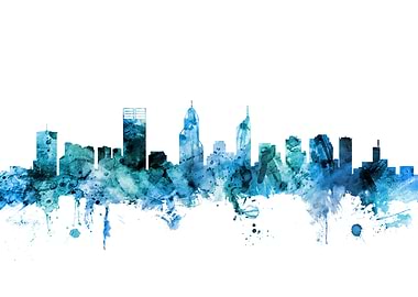 Perth Australia Skyline