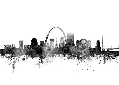 St Louis Missouri Skyline