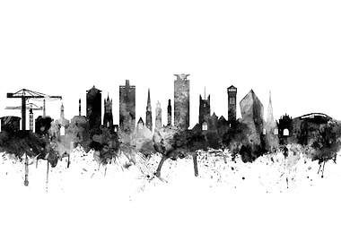 Plymouth England Skyline