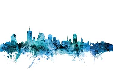 Quebec Canada Skyline