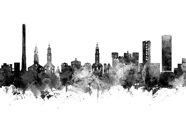 Erlangen Germany Skyline