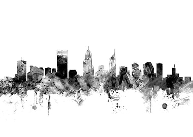 Perth Australia Skyline