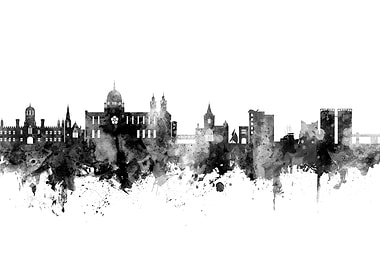 Galway Ireland Skyline