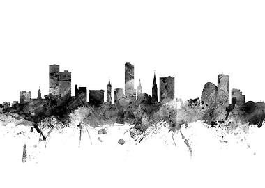 Leicester England Skyline