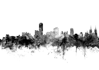 Adelaide Australia Skyline