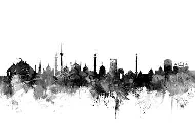 New Delhi India Skyline